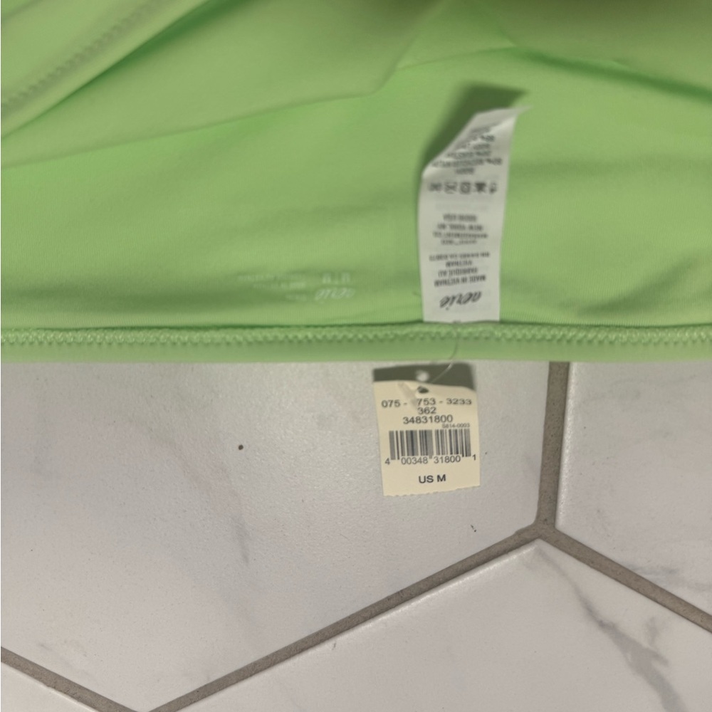 NWT aerie Bikini‎ Bottoms Medium Bright Green - Picture 2 of 3